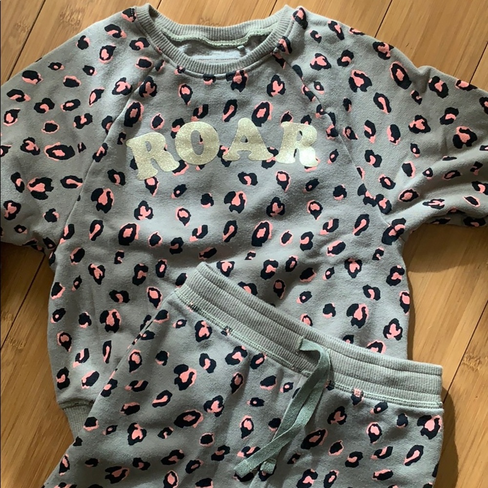 Cheetah Print sweatsuit